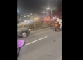 Grave accidente en Bogotá en vía elevada deja un herido y un fallecido que cayó desde el puente tras fuerte impacto entre motocicleta y bicicleta 